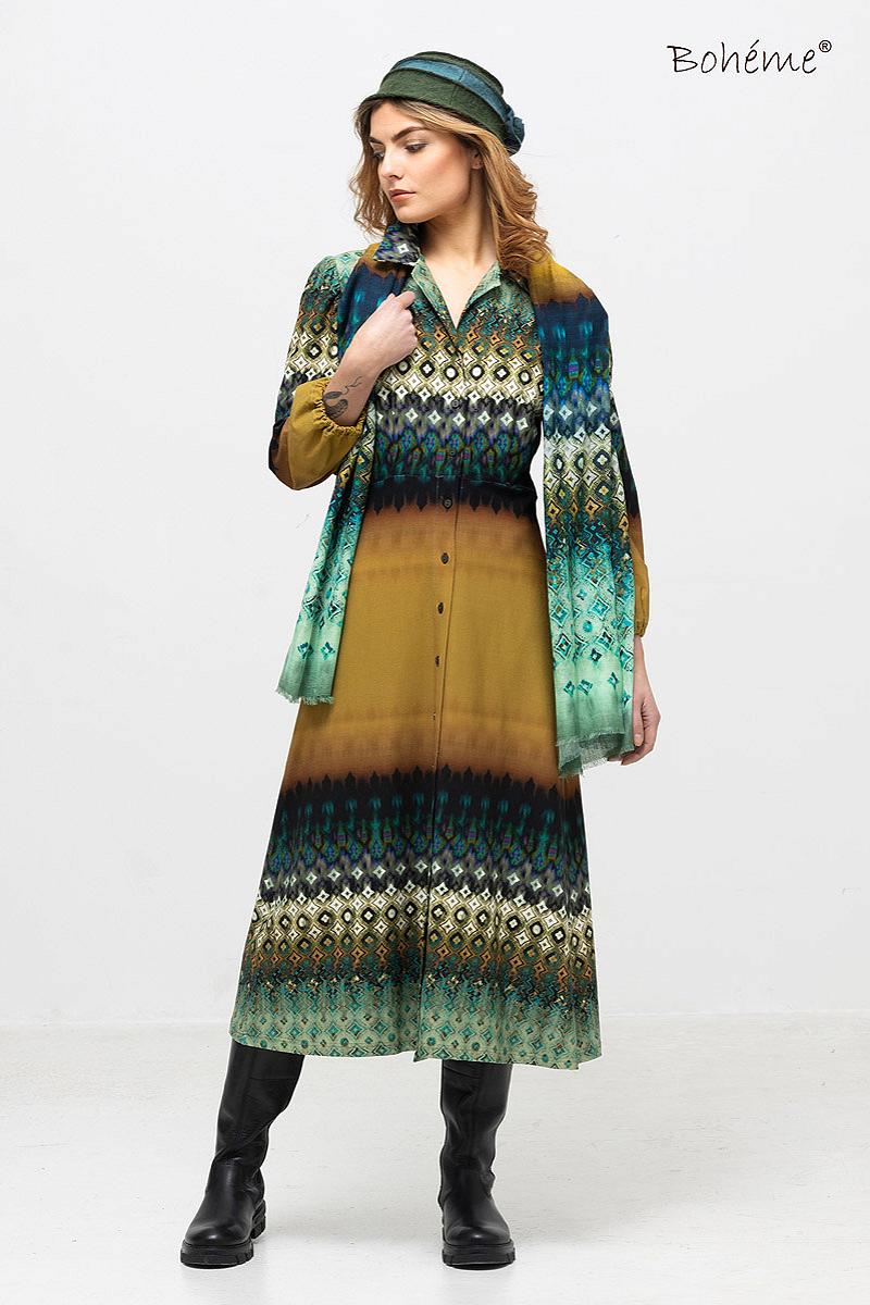 Dress long jersey