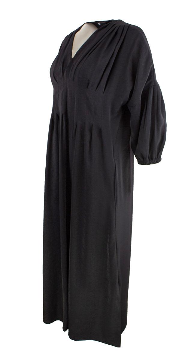 Dress front pleat