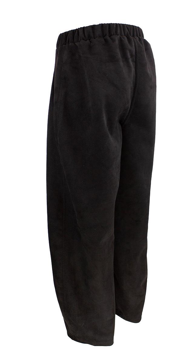 Pants loose suede
