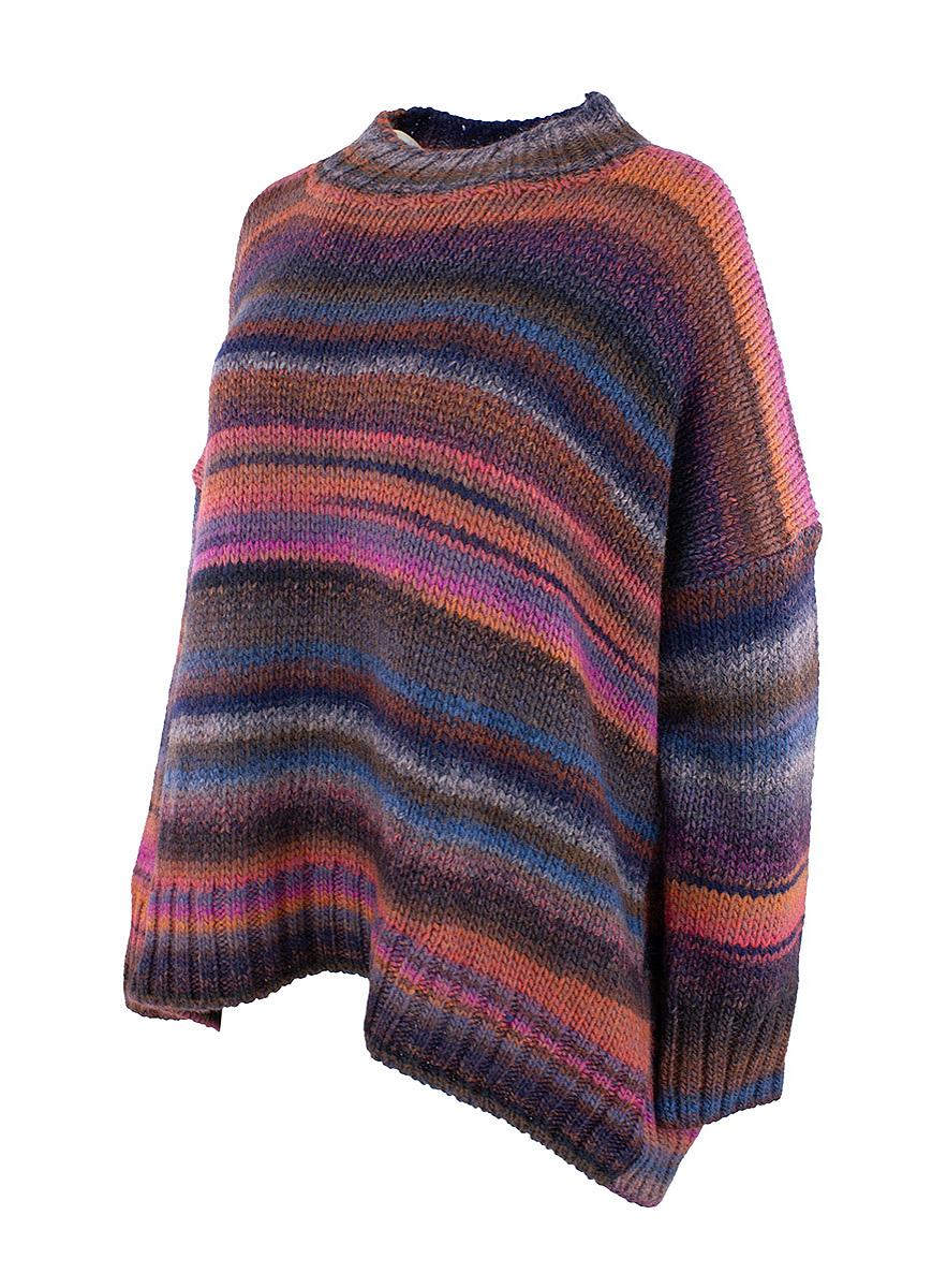Pullover high neck