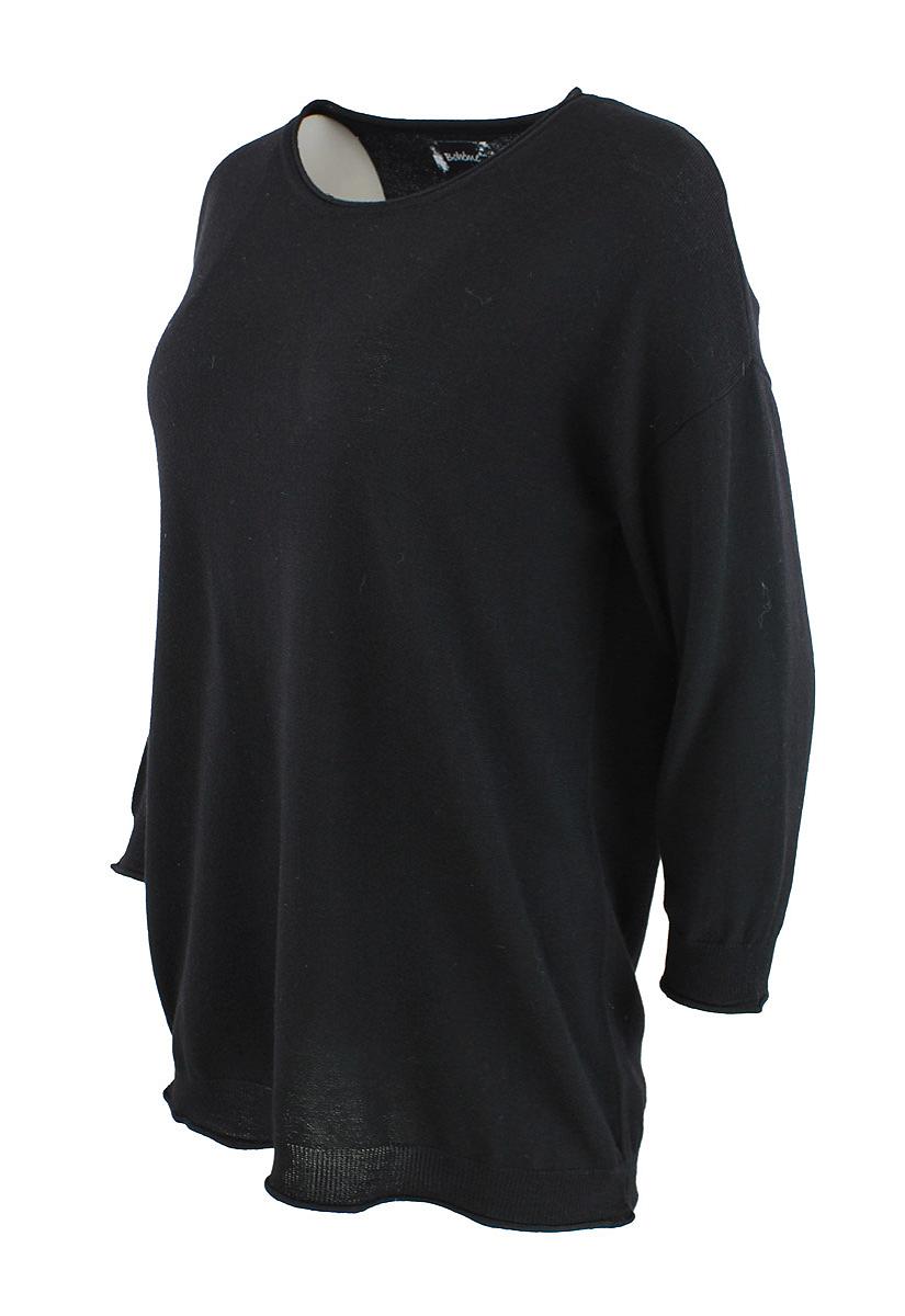 Pullover loose round neck