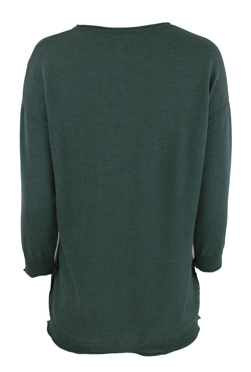 Pullover loose round neck