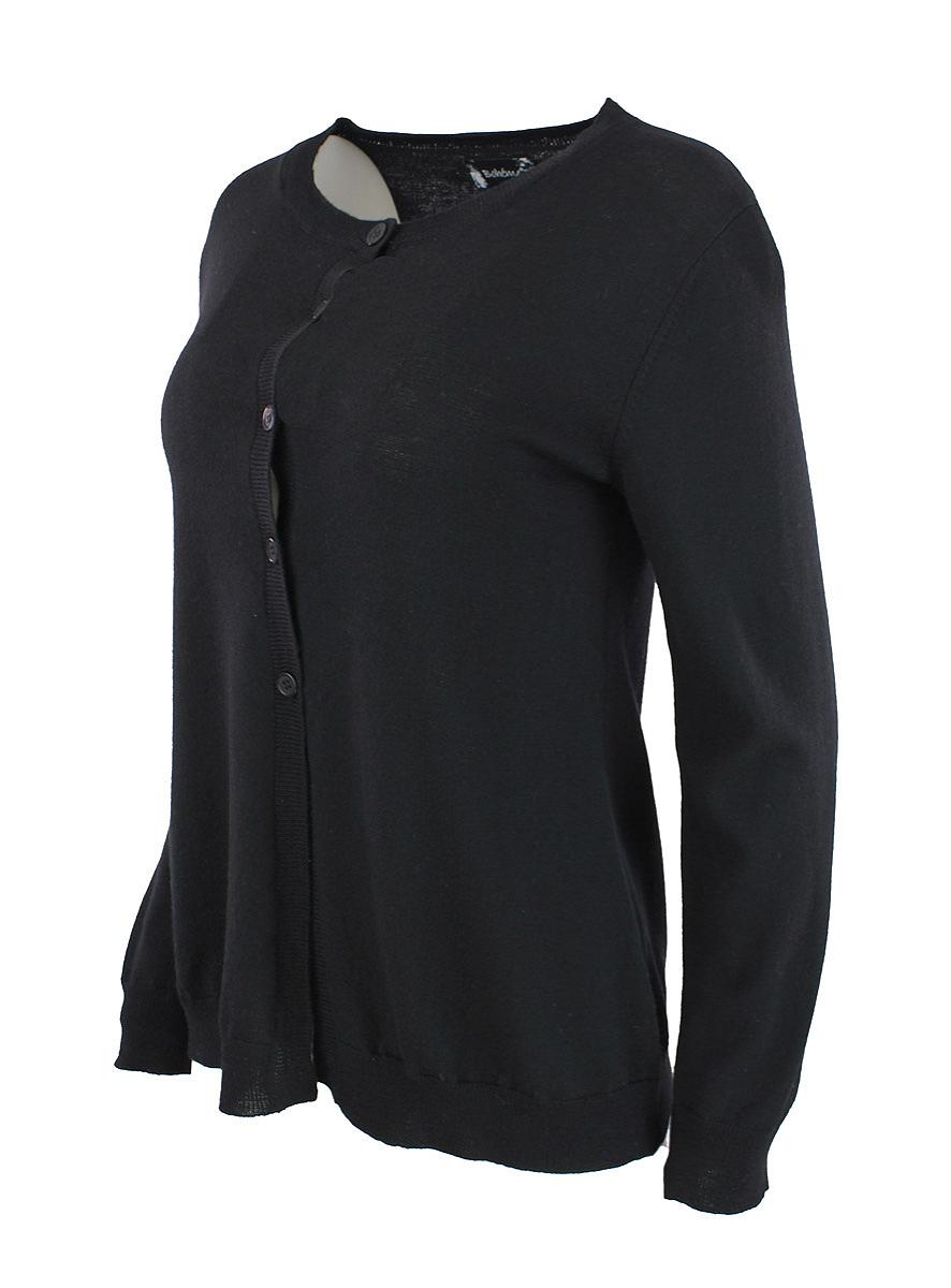 Cardigan short round neck