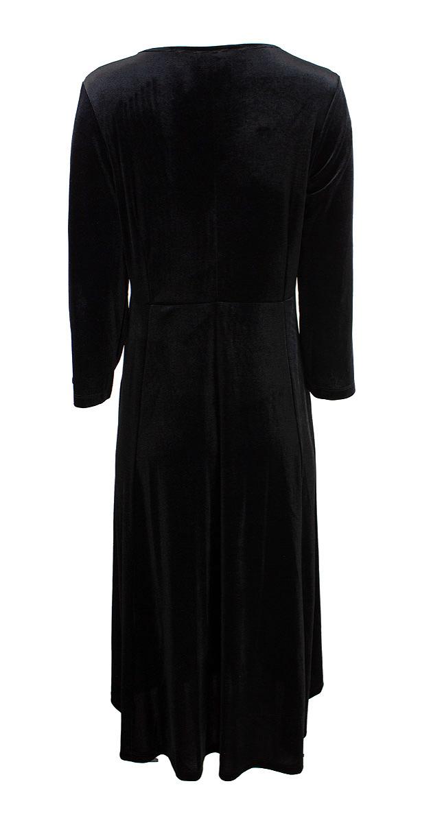Dress long velvet