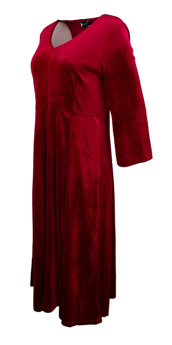 Dress long velvet
