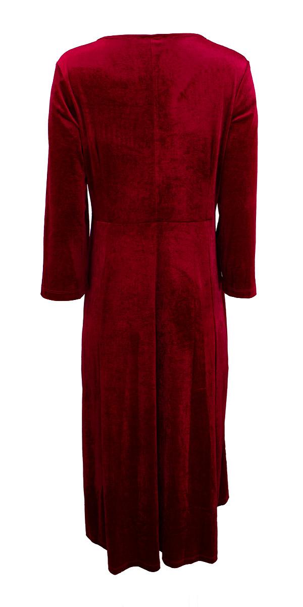 Dress long velvet