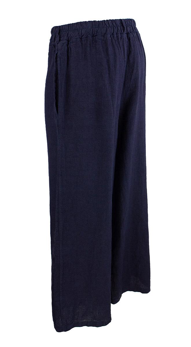Pants straight heavy linnen