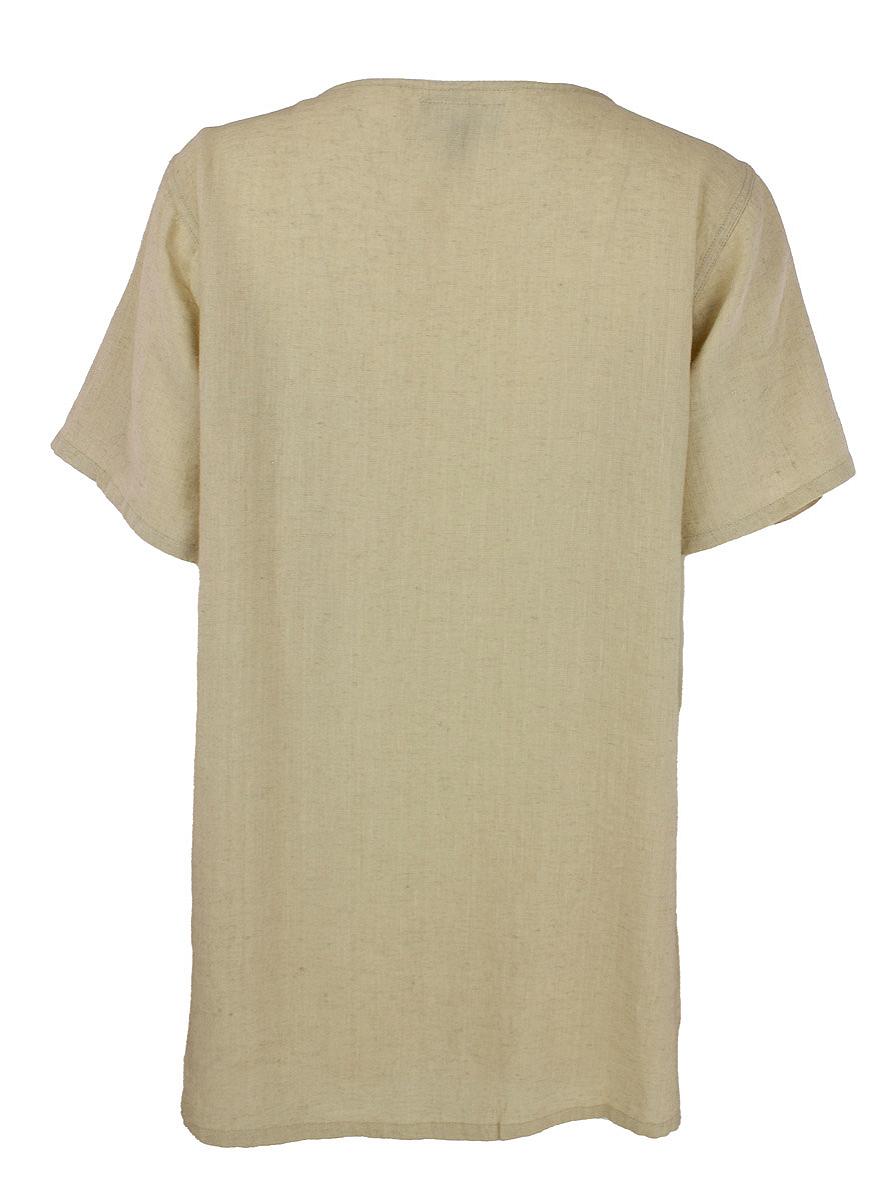 Top V-neck frills