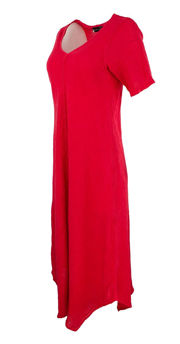 Dress long s.s. bias