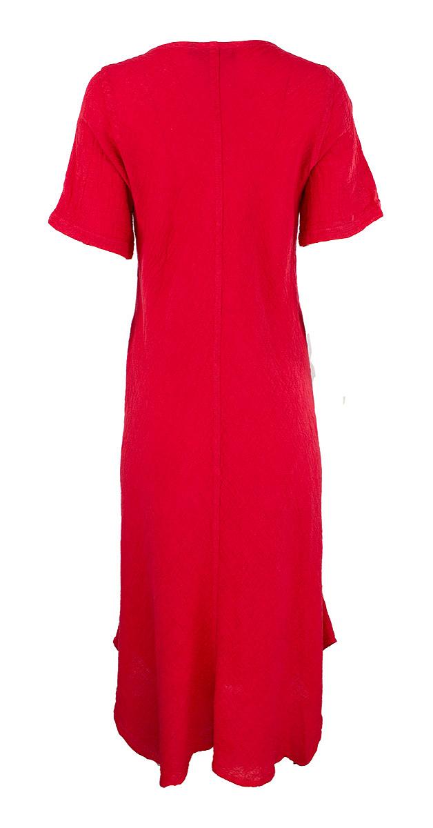 Dress long s.s. bias