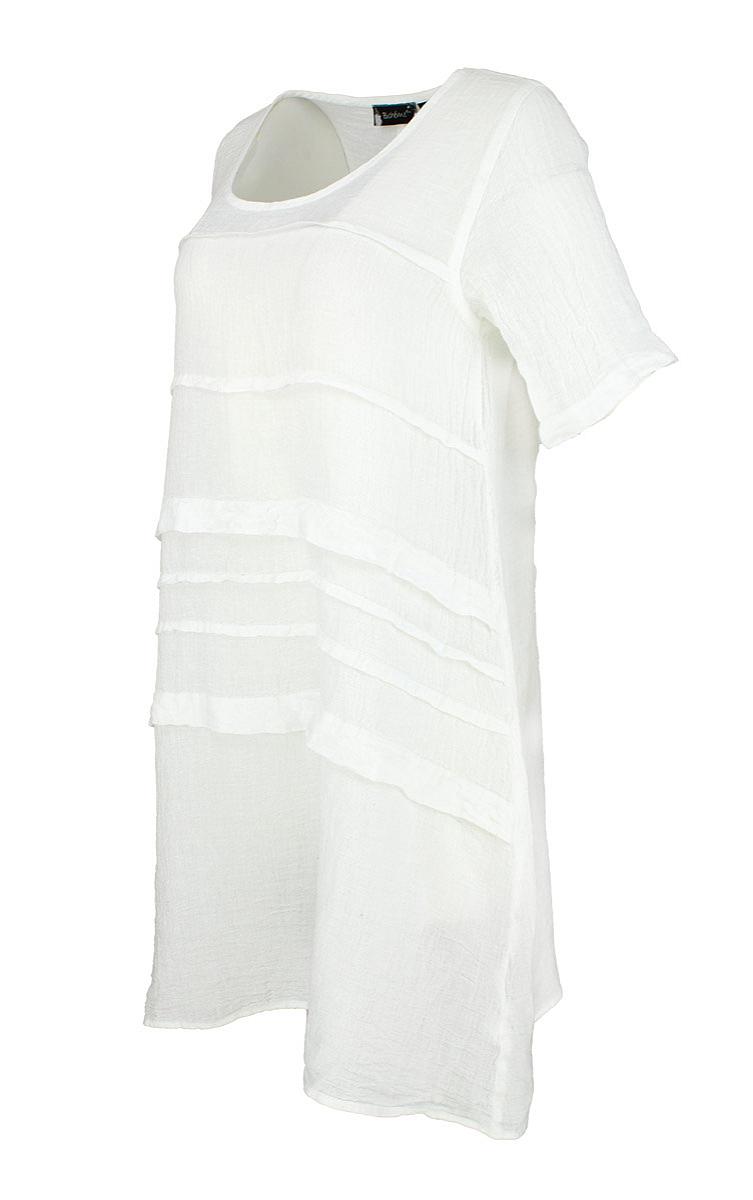 Dress short s.s. pleats