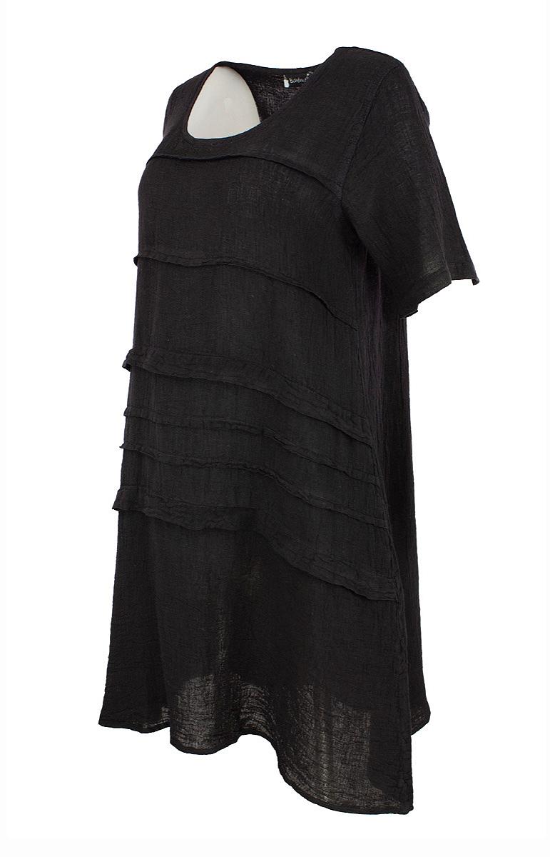 Dress short s.s. pleats