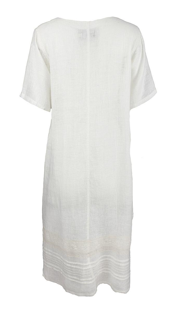 Dress s.s. 3/4 long lace