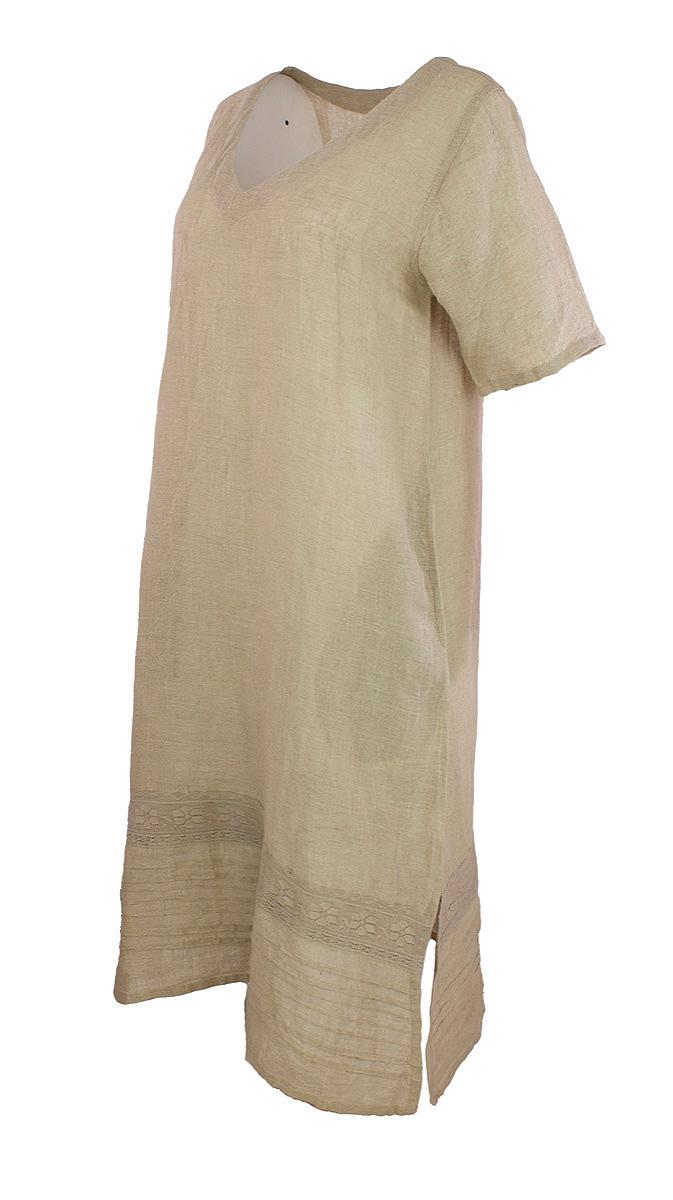 Dress s.s. 3/4 long lace