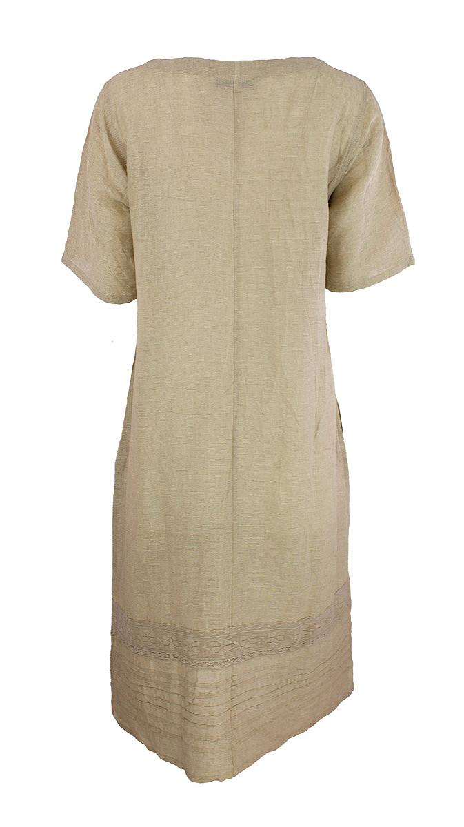 Dress s.s. 3/4 long lace