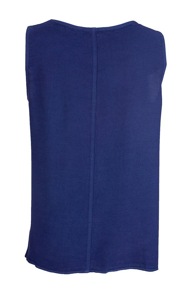 Singlet kort sateng