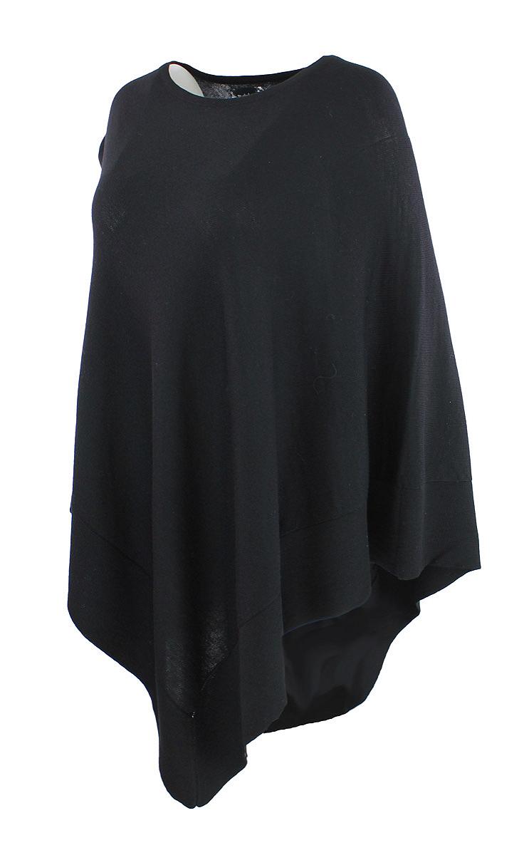 Poncho rund hals