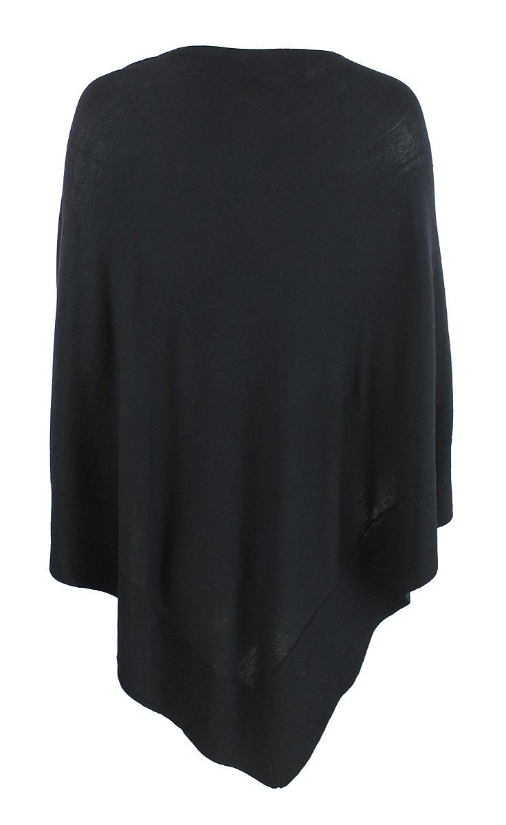 Poncho rund hals