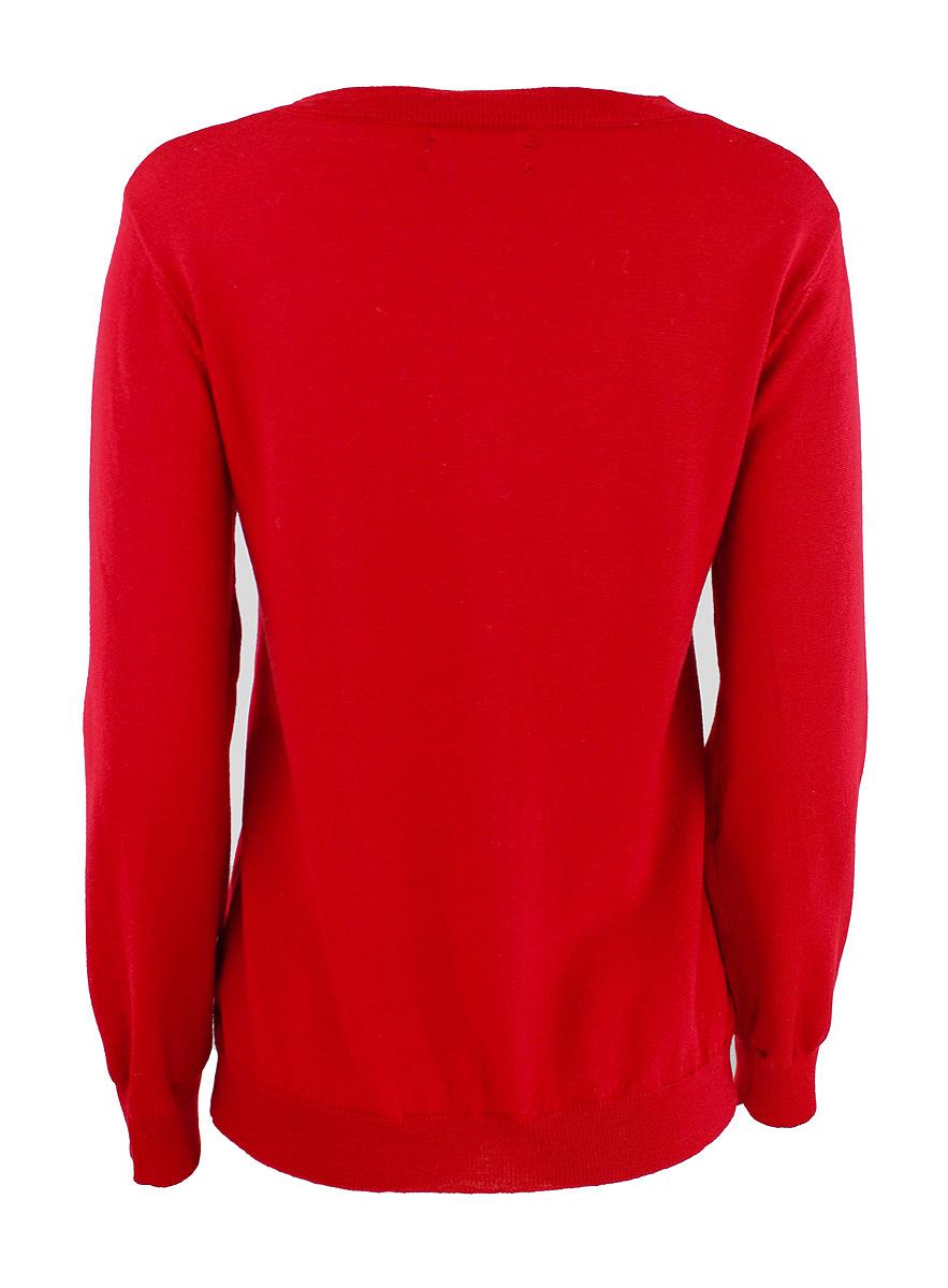 Cardigan kort rund hals
