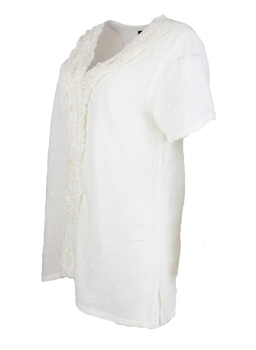 Top V-hals frynser