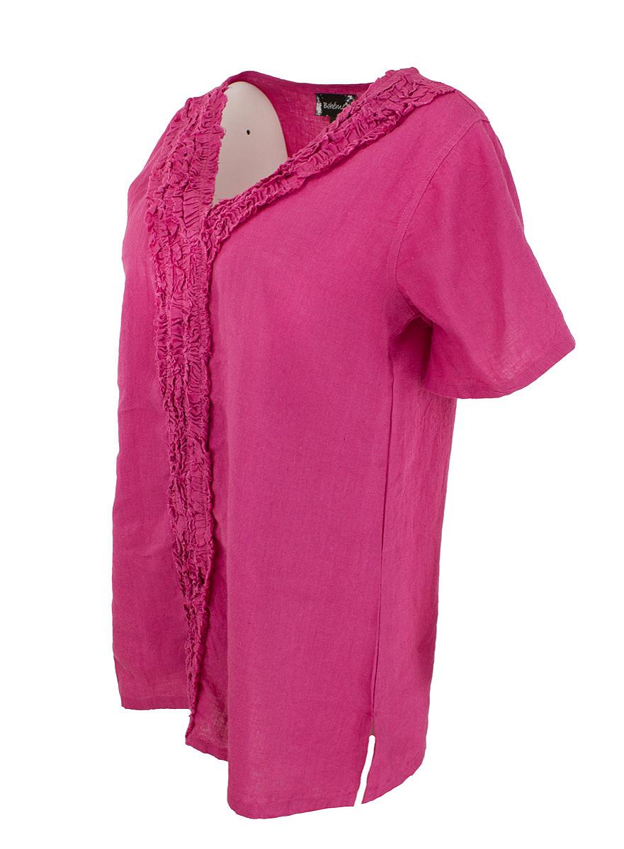 Top V-hals frynser