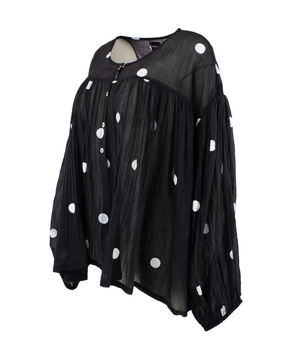 Bluse prikket voil