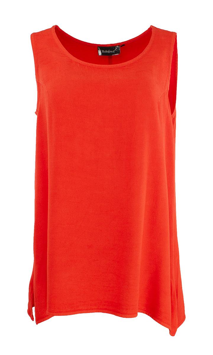 Singlet kort sateng