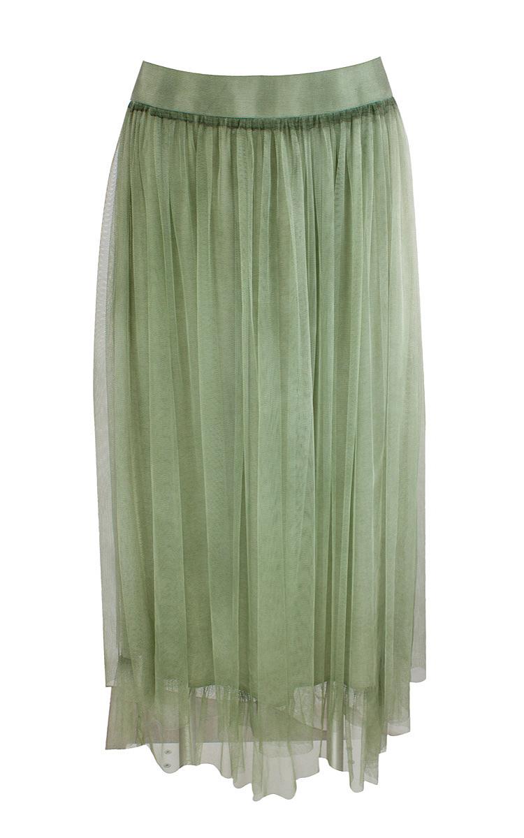Skirt double chiffon