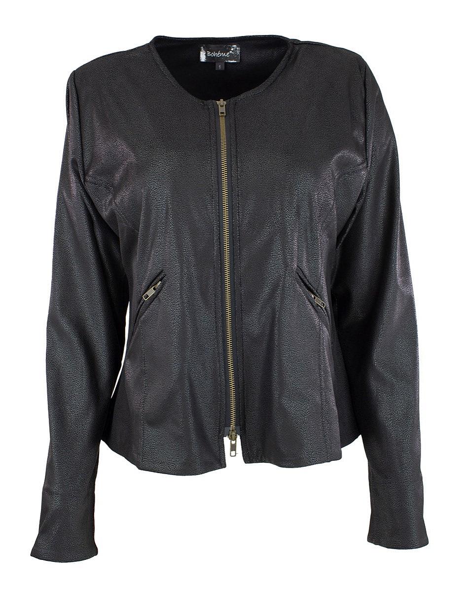Jacket leatherlook