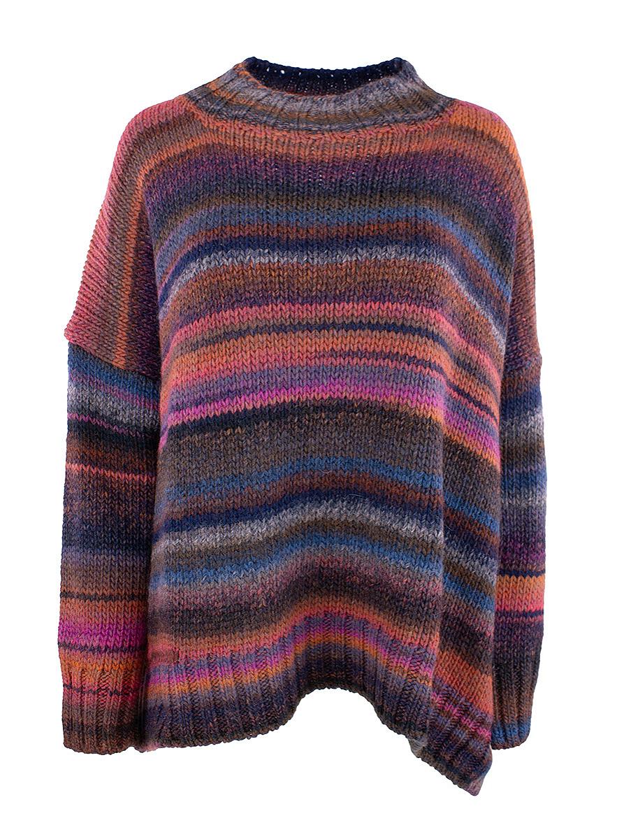 Pullover high neck