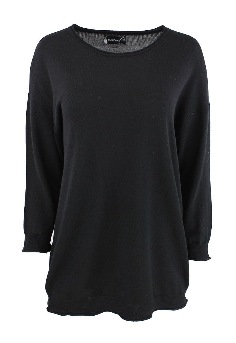Pullover loose round neck