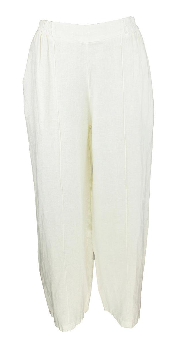 Pants straight heavy linnen