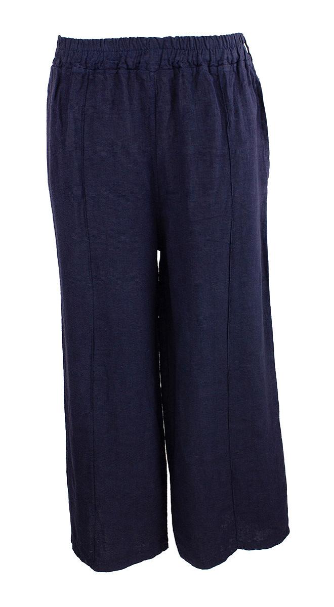 Pants straight heavy linnen