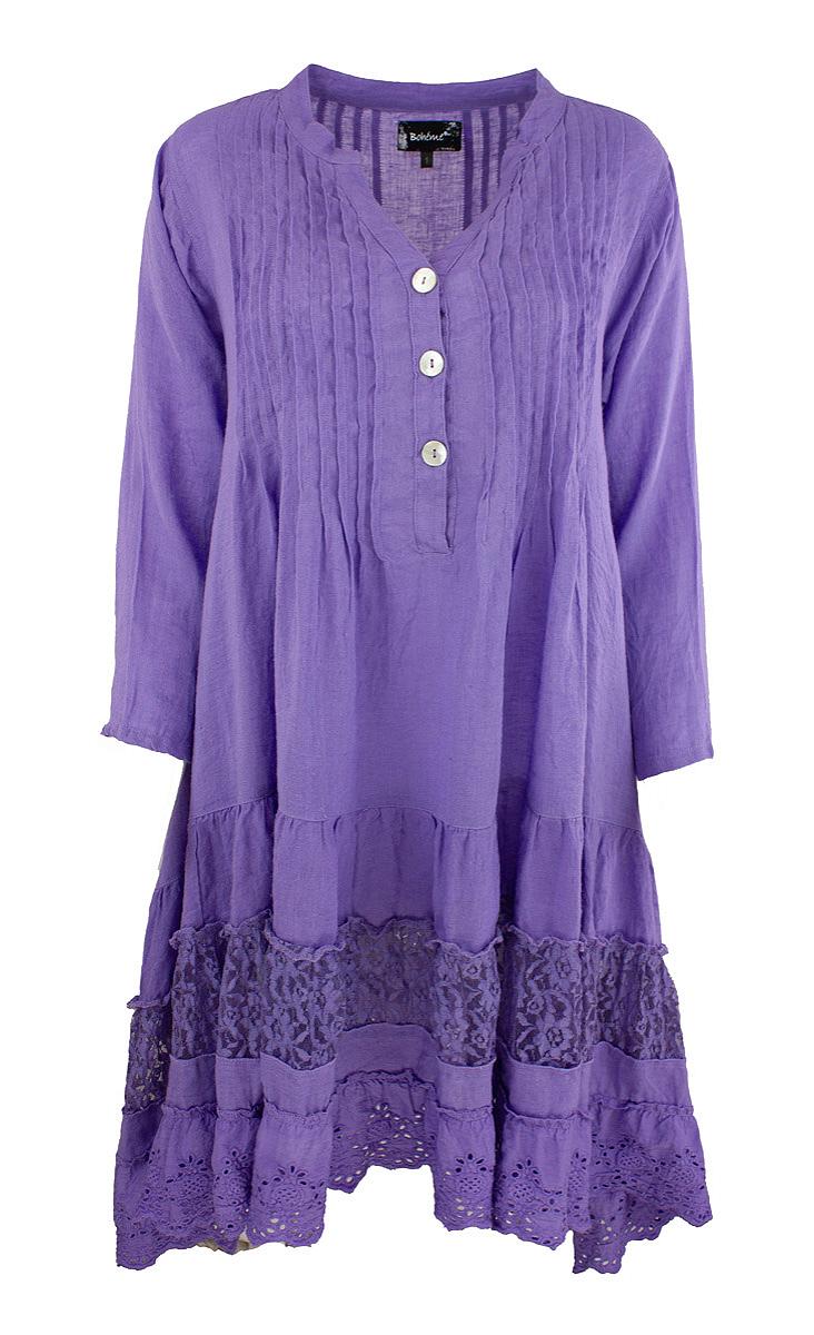Dress short lace