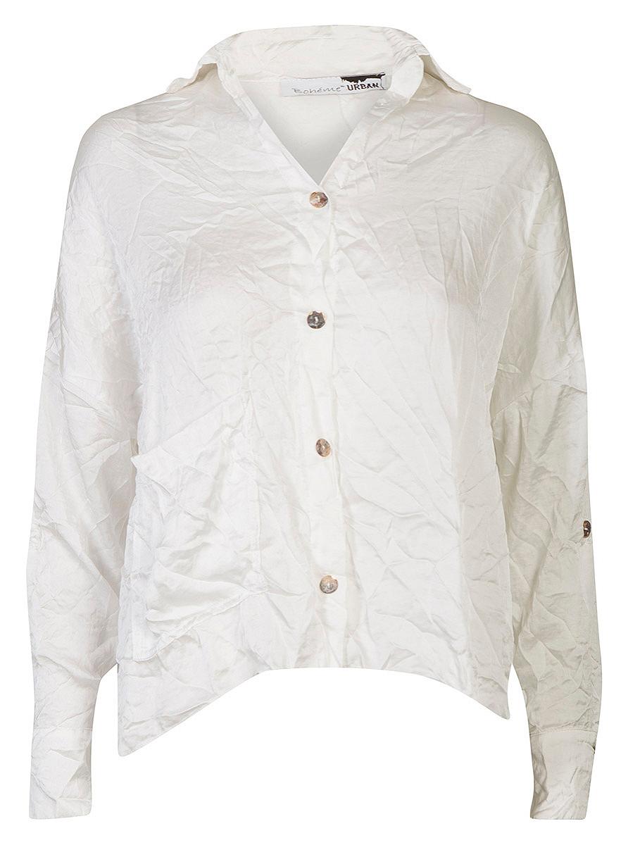Shirt hammer satin