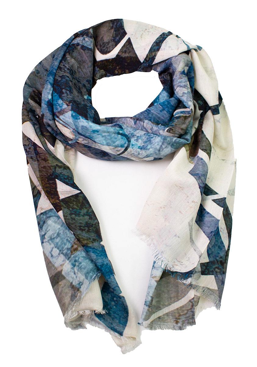 Scarf turquoise 70x180