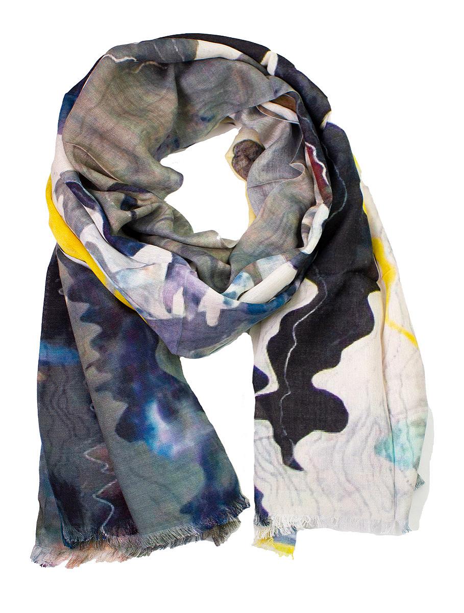 Skjerf gult 70x180